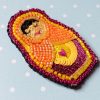 Matriochka Doll Fatima Brooch - Image 3