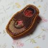 Matriochka Doll Bintou Brooch - Image 2
