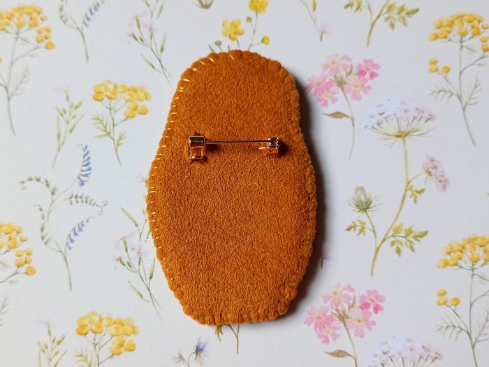 Matriochka Doll Bintou Brooch - Image 4