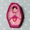 Matriochka Doll Jasmine Brooch