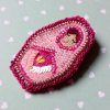 Matriochka Doll Jasmine Brooch - Image 2