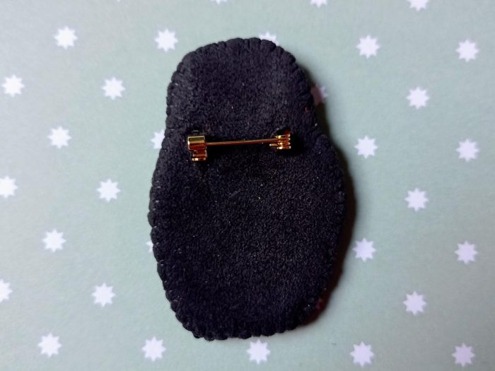 Matriochka Doll Lily Brooch - Image 4