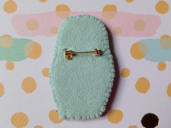 Matriochka Doll Galatea Brooch - Image 4