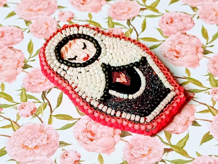 Matriochka Doll Elvira Brooch - Image 3