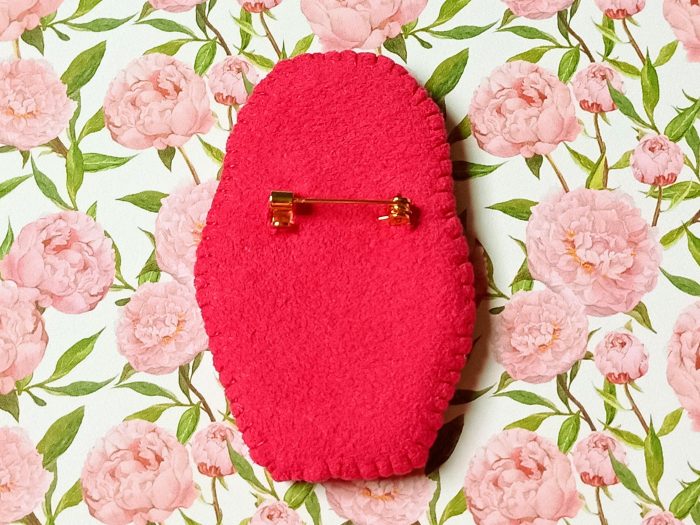 Matriochka Doll Elvira Brooch - Image 4
