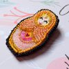 Matriochka Doll Blondie Brooch - Image 3
