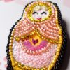 Matriochka Doll Blondie Brooch - Image 5