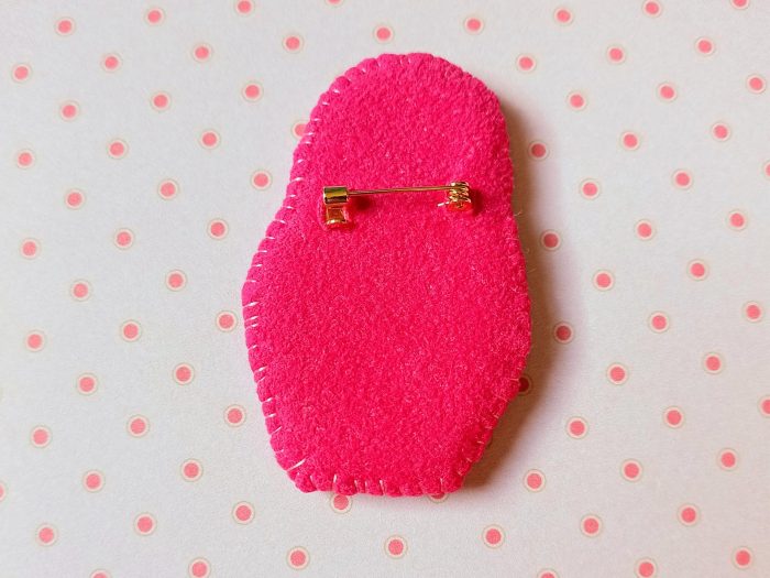 Matriochka Doll Mercedes Brooch - Image 4