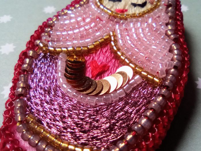 Matriochka Doll Josephine Brooch - Image 5