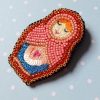 Matriochka  Doll Petronille Brooch - Image 2