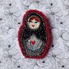 Matriochka Doll Lucretia Brooch