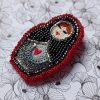 Matriochka Doll Lucretia Brooch - Image 3