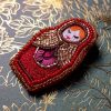 Matriochka Doll Olga Brooch - Image 3