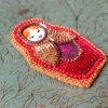 Matriochka Doll Olga Brooch - Image 2