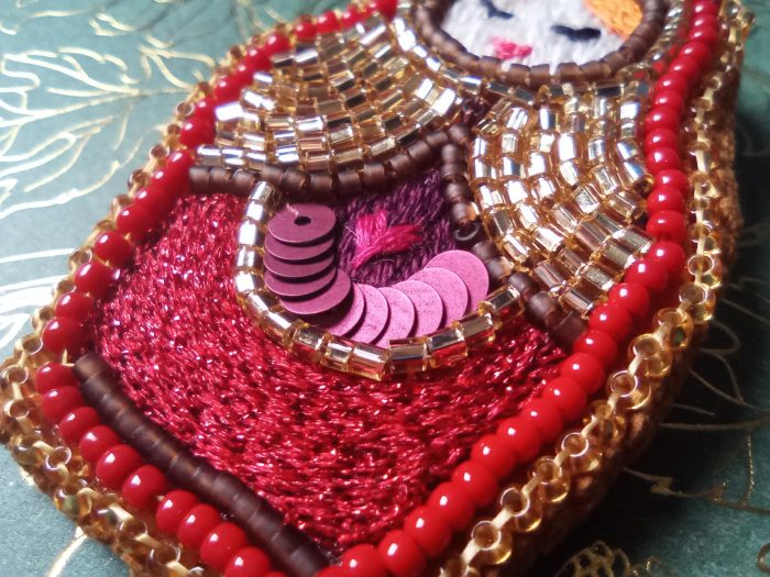 Matriochka Doll Olga Brooch - Image 5