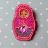 Matriochka Doll Circe Brooch