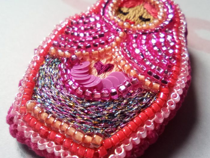 Matriochka Doll Circe Brooch - Image 5