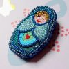 Matriochka Doll Gertrude Brooch - Image 3