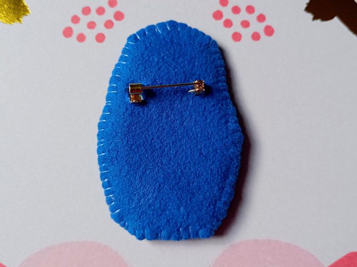 Matriochka Doll Gertrude Brooch - Image 4