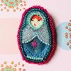 Broche Poupée Matriochka Eugénie