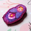 Matriochka Doll Phedora Brooch - Image 2