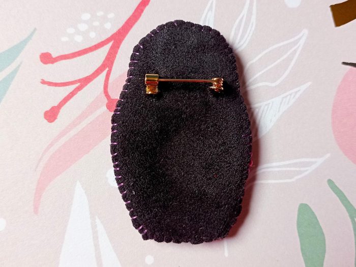 Matriochka Doll Phedora Brooch - Image 4