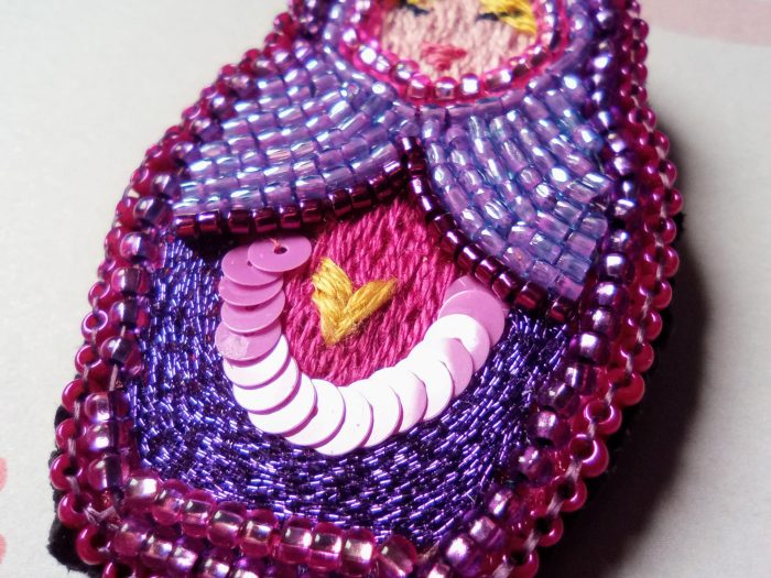 Matriochka Doll Phedora Brooch - Image 5
